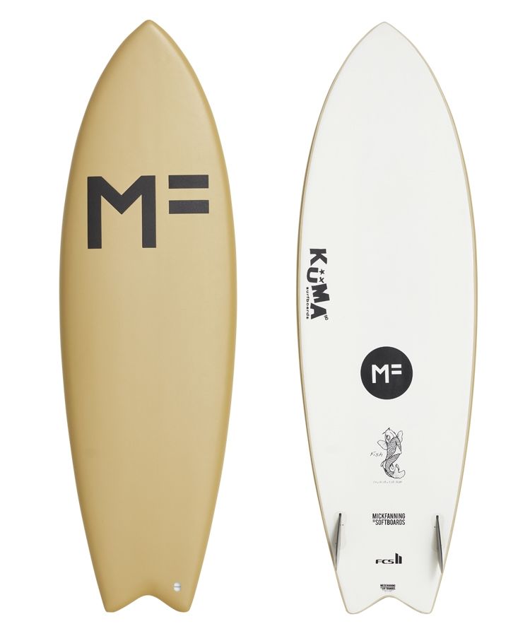 新品【大幅値下げ！】MFソフトボード KUMA FISH クマフィッシュ 5'4